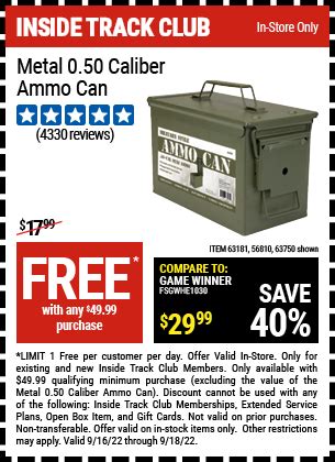 harbor freight metal ammo box coupon|harbor freight plastic ammo box.